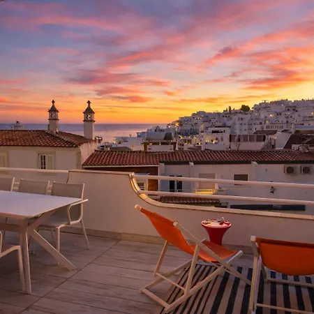 Ocean Balcony Terrace Sea View And Pool Apartamento Albufeira